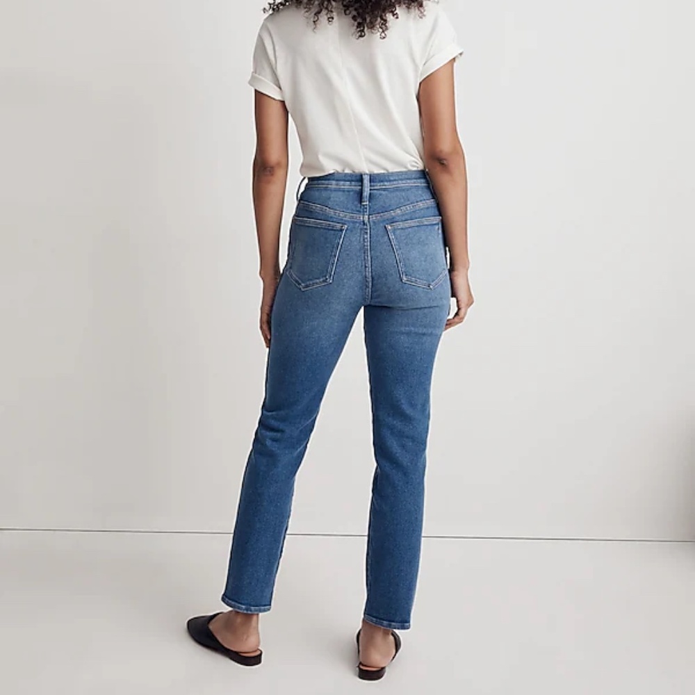 MADEWELL Stovepipe Jeans Size 25 Medium Wash - Picture 3 of 14